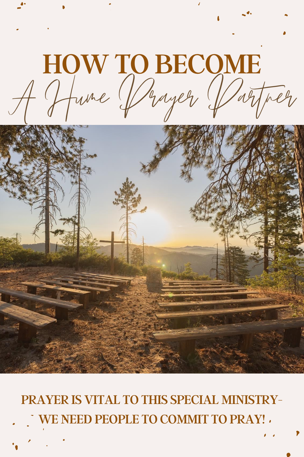 Become a Hume Prayer Partner