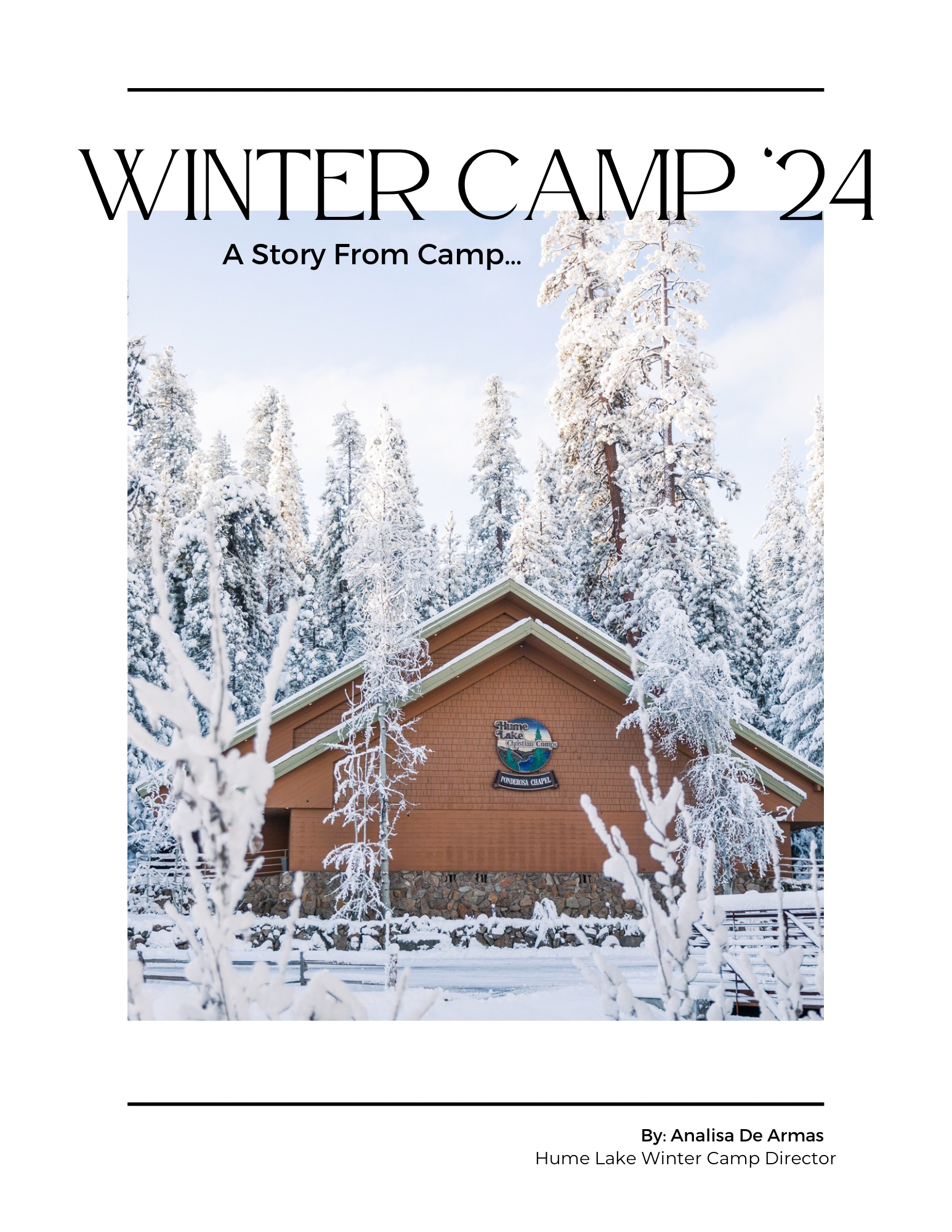 Stories From Camp: Winter Camp ’24