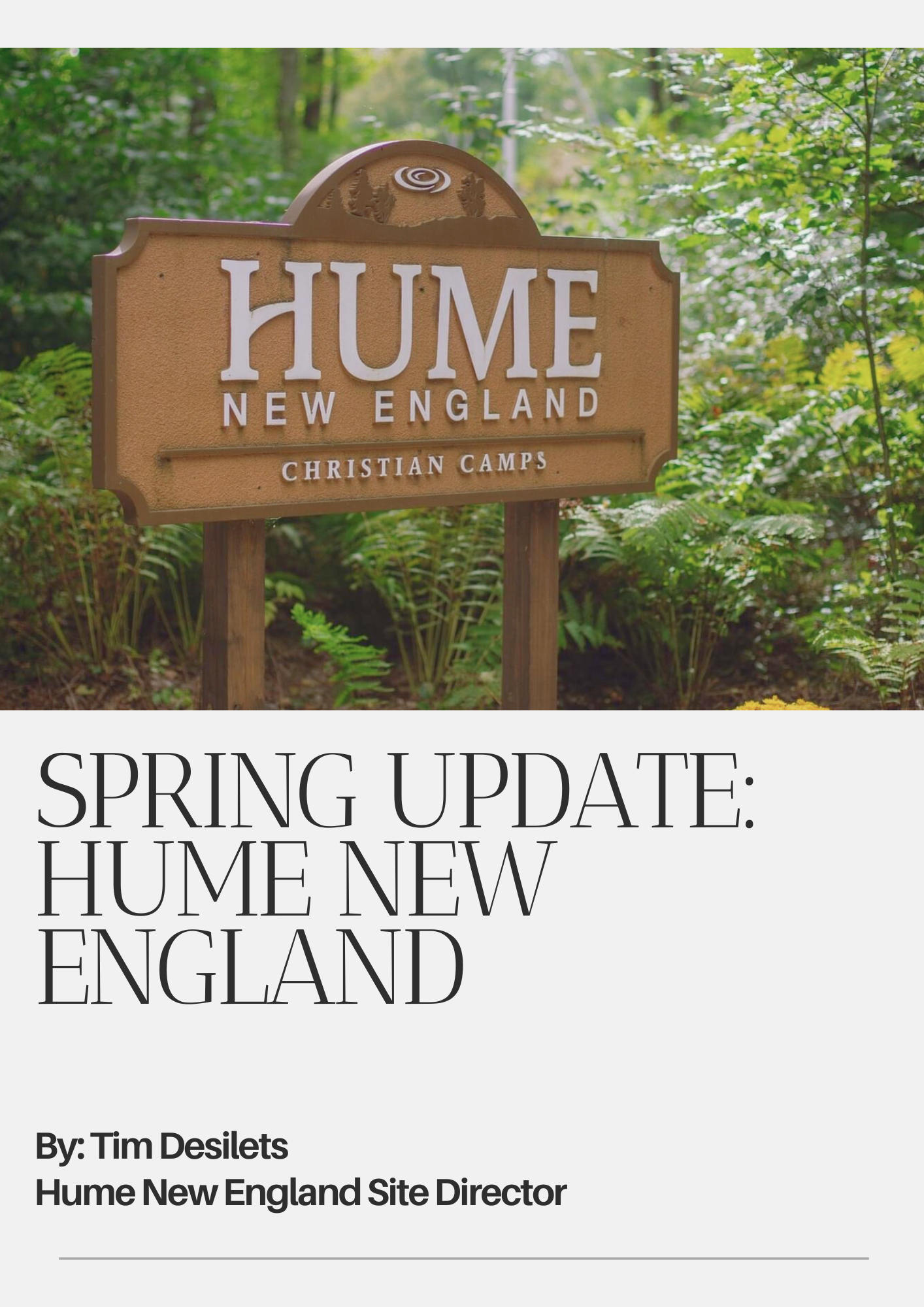 Spring Update: Hume New England